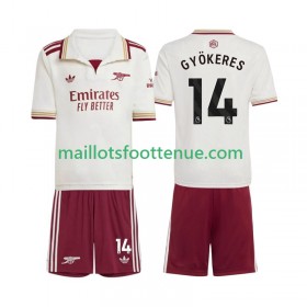 Maillot/Tenue Arsenal Viktor Gyokeres 14 Enfant Troisieme 2025/2026